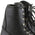 Xelement 2446 Women's 'Vigilant' Black Leather Logger Style Motorcycle Rider Boots with Inside Zipper