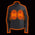 Nexgen Heat MPL2760SET Women's Black 'Heated' Soft Shell Zipper Front Heated Jacket for Riding Hunting w/ Battery