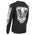 Milwaukee Leather MPMH117002 Mens 'Assassin' Double Sided Black Long Sleeve T-Shirt