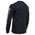Milwaukee Leather MPMH117008 Men’s ‘Five Skulls’ Long Sleeve Black T-Shirt - X-Large