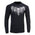 Milwaukee Leather MPMH117008 Men’s ‘Five Skulls’ Long Sleeve Black T-Shirt - 3X-Large
