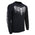 Milwaukee Leather MPMH117008 Men’s ‘Five Skulls’ Long Sleeve Black T-Shirt - 2X-Large