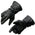 Milwaukee Leather MG7725 Women's Black Leather Gauntlet Motorcycle Hand Gloves W/ ‘Wrist Strap Closure and Lightly Lined’