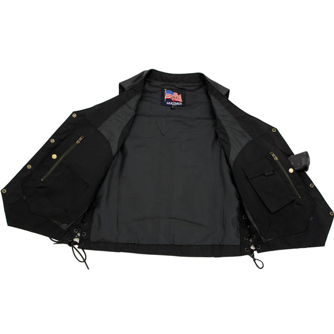 セール】 【超希少古着】Euro vintage vest far black mode ベスト