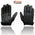 Milwaukee Leather MG7595 Men's Black Deerskin Unlined Motorcycle Hand Gloves W/ Sinch Wrist Closure