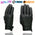 Milwaukee Leather MG7502 Men's Black Leather ‘Cool-Tec’ with i-Touch Screen Compatible Gel Palm Motorcycle Hand Gloves