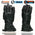 Milwaukee Leather MG7518 Men's Black Deerskin Gauntlet Motorcycle Hand Gloves w/ i-Touch Screen Compatibility