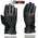 Milwaukee Leather SH296 Men's Black Leather Mesh Racing Motorcycle Hand Gloves W/ Padded Knuckle