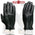 Xelement XG37536 Ladies Black Unlined Leather Gloves with Zipper Closure