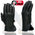 Xelement XG7700 Women's Black Leather Gel Palm Lightweight Motorcycle Hand Gloves W/ Open Wrist Expansion