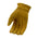 M Boss Motorcycle Apparel BOS37545 Men's Yellow Full Grain Deerskin Leather Motorcycle Gloves