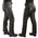 Milwaukee Leather LKL6790 Women's Classic 5 Pocket Black Casual Motorcycle Leather Pants