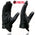 Milwaukee Leather MG7510 Men's Black Leather Gel Padded Palm Short Wrist Motorcycle Hand Gloves W/ ‘Full Panel Cover’