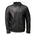 Milwaukee Leather SFM1866 Men's Classic Black Premium Leather Motorcycle Style Jacket with Zipper Front