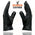 Milwaukee Leather SH865 Men's Black Thermal Lined Deerskin Motorcycle Hand Gloves W/ Sinch Wrist Closure