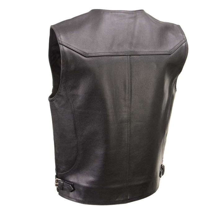 Leather vest over leather jacket best sale