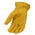 Xelement XG37550 Men's Yellow Unlined Full Grain Deerskin Gloves