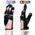 Milwaukee Leather SH802 Women's Black and Pink Leather with Mesh Racing Gloves
