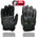 Milwaukee Leather MG7735 Women's Black Leather Gel Palm Motorcycle Hand Gloves W/ Flex Knuckles