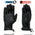 Milwaukee Leather MG7770 Women's Black Leather ’I - Touchscreen Compatible’ Laced Wrist Motorcycle Hand Gloves W/ Gel Palm