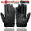 Milwaukee Leather SH866 Men's Black Thermal Lined Deerskin Motorcycle Hand Gloves W/ Wrist Zipper Closure