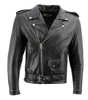 Mens Motorcycle Leather Armored Jackets