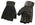 M Boss Motorcycle Apparel BOS37562 Men's Black Leather with Spandex Fingerless Gloves