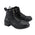 Milwaukee Leather MBK9275 Boys Black Lace-Up Boots with Side Zipper Entry