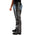 Xelement B7552 Men's Black 'Easy Fit' Premium Leather Motorcycle Chaps