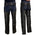 Xelement B7552 Men's Black 'Easy Fit' Premium Leather Motorcycle Chaps