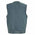 M-Boss Apparel BOS13521 Men's Blue Snap Front Denim Club Style Vest with Conceal and Carry Pocket