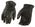 M Boss Motorcycle Apparel BOS37533 Men's Black Welted Thermal Lined Leather Gloves