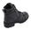 M Boss Motorcycle Apparel BOS49302 Ladies 6 Inch Black Accelerator Leather Motorcycle Boots