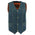 Milwaukee Leather DM1310 Men's Blue Classic Denim Western Style Cowboy Biker Vest with Snap Button Closure