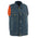 Milwaukee Leather DM1331 Men's Blue Denim Motorcycle Biker Riders Vest with Shirt Style Collar