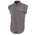 Milwaukee Leather DM4004 Men's Grey Lightweight Denim Shirt with Sleeveless Frayed Cut Off