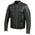 Event Leather EL1408 Men's Black Sporty Scooter Crossover Motorcycle Leather Jacket - Motorcycle Riding Jackets