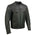 Event Leather EL1408 Men's Black Sporty Scooter Crossover Motorcycle Leather Jacket - Motorcycle Riding Jackets