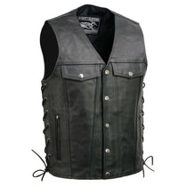 Event leather vest hotsell