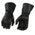 Milwaukee Leather G039 Men's Black Gauntlet Motorcycle Deerskin Long Cuff Thermal Lined Gloves