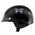 Hot Leathers HLT70 'Purple Butterfly' Glosy Black Advanced DOT Motorcycle Half Face Biker Helmet