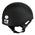 Hot Leathers HLT68-SP Flat Black 'The O.G.' No Logo Motorcycle DOT Skull Cap Half Helmet for Men and Women Biker