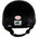 Hot Leathers HLT68 Gloss Black 'The O.G.' Advanced DOT Skull Cap Motorcycle Half Helmet for Men and Women Biker