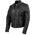 Milwaukee Leather USA MADE MLJKL5001 Women's Black 'Foxy' Premium Motorcycle Leather Jacket with Vents