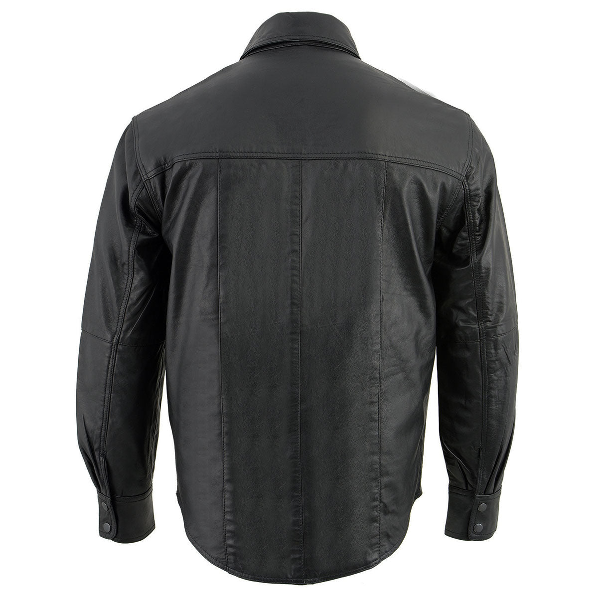 Milwaukee Leather LKM1600 Men's Black Lightweight Casual Biker Style