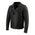 Milwaukee Leather LKM1760 Men's Black Leather Motorcycle Jacket with Utility Pockets