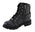 Milwaukee Leather MBL9302 Women's Black 8-Inch Lace-Up Motorcycle Harness Boots with Side Zipper Entry