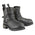 Milwaukee Leather MBL9307 Women's Premium Black Leather Double Strap Motorcyle Riding Boots