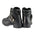 Milwaukee Leather MBL9310 Women's Lace-Up Black Leather Engineer Motorcycle Rider Boots