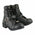 Milwaukee Leather MBL9326WP Women's Premium Black Leather Lace-Up Waterproof Motorcyle Rider Boots